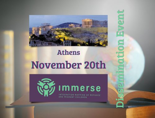 Project results and policy recommendations at the next IMMERSE event in Athens