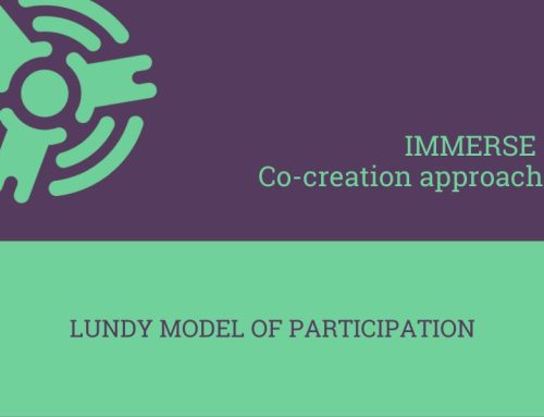 L’approche de co-création IMMERSE: Modèle de participation de Lundy